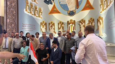 الإتحاد العام للمصريين في الخارج وممثلي الجاليات بزورون العاصمة الإدارية.. صور