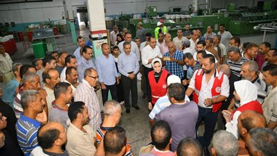 محافظ الغربية يشهد انطلاق فعاليات التنمية البشرية لعمال «مصر للغزل والنسيج» بالمحلة