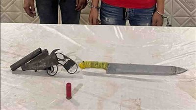  تفاصيل القبض على بلطجية الحدائق وبحوزتهم أسلحة بيضاء ونارية