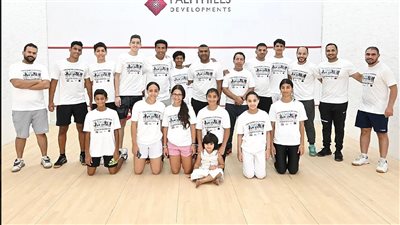 أكاديمية بالم هيلز للاسكواش تكرم عبدالله خليفة بطل قطر 