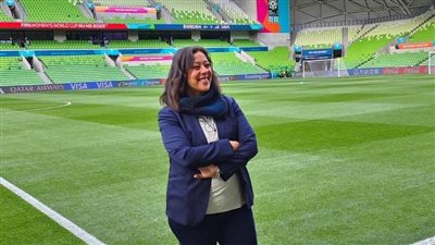 أمينه قاسم.. أول مديرة مباريات مصرية في كأس العالم للسيدات