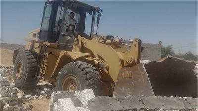 إزالة 50 تعديا على أراض زراعية وبناء مخالف في 5 مراكز بالمنيا