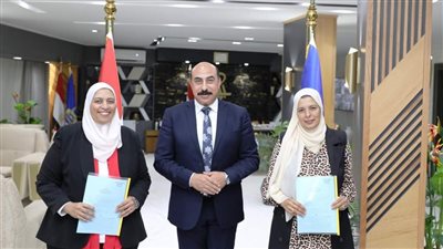 محافظ أسوان يشهد مراسم توقيع بروتوكول التعاون بين المحافظة وجمعية قبس من نور
