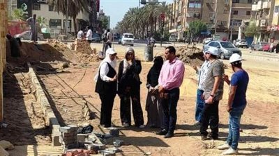 نائب محافظ أسوان يتابع الأعمال الجارية بمشروع تطوير منطقة الطابية التاريخية