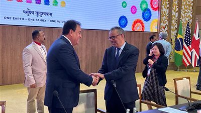 وزير الصحة يشارك في اجتماع مجموعة الـ20 بالهند