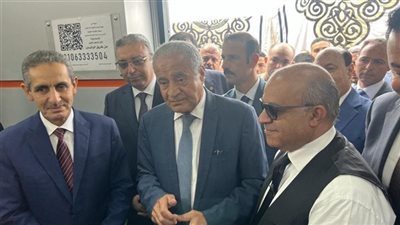 افتتاح أول سجل تجاري نموذجي داخل منطقة طنطا اللوجستية