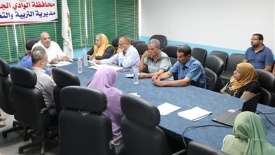 تعليم الوادى الجديد يتخذ حزمة إجراءات لضمان استعداد المدارس للعام الجديد 