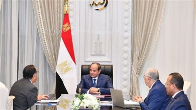 الرئيس السيسي يستعرض المشروعات القومية الزراعية على مستوى الجمهورية