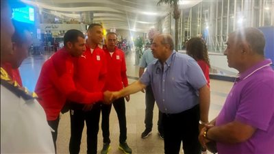 بعثة مصر لالتقاط الأوتاد فى جنوب إفريقيا للمنافسة على لقب بطولة كأس العالم