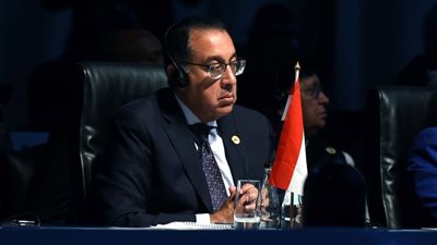 رئيس الوزراء يلقي كلمة خلال جلسة الحوار حول التعاون بين إفريقيا والبريكس