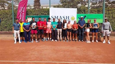 سيطرة مصرية على المراكز الاولى فى بطولة الناشئين الدولية للتنس 