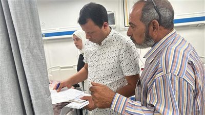 جولة مفاجئة لمسؤول كبير بصحة المنوفية لمستشفي شنتنا الحجر 