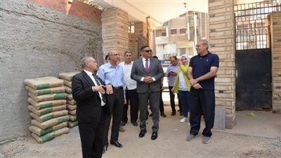 محافظ الدقهلية يتفقد مديرية التعليم بعد تجديدها وأعمال تطوير حمام السباحة