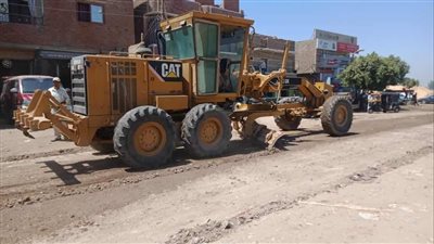 متابعة الحالة العامة بالشوارع والأحياء لمتابعة النظافة العامة بالمنيا