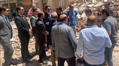 تحرك عاجل من النيابة الإدارية بشأن انهيار عقار في الإسماعيلية