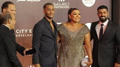 نجوم «جعفر العمدة» على «الريد كاربت» في مهرجان القاهرة للدراما (صور)