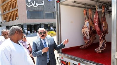 توفير اللحوم البلدية السودانية بسعر 230 جنيه في أسوان