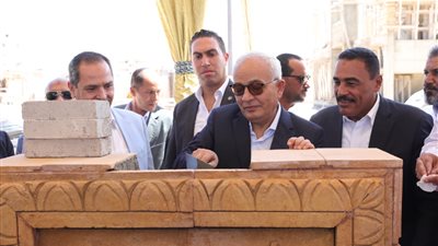 وزير التعليم ومحافظ مطروح يضعان حجر أساس مجمع مدارس الريفية 