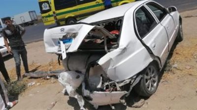 بالأسماء.. مصرع وإصابة 4 أشخاص بينهم أطفال بانقلاب ملاكي في المنيا