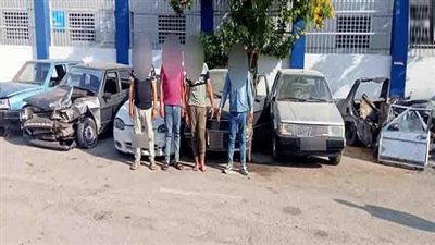 سقوط تشكيل عصابي لسرقة السيارات بالدقهلية