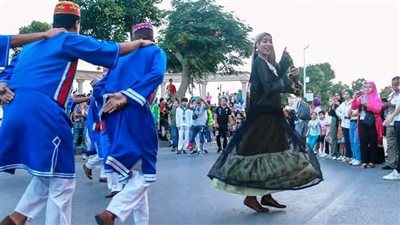 فرقة الفنون الشعبية تشارك في مهرجان الإسماعيلية الدولي