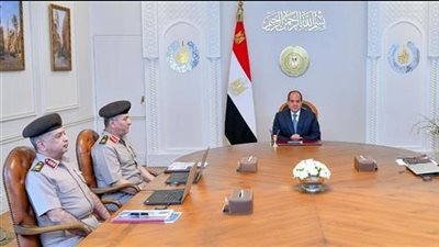 الرئيس السيسي يتابع الموقف التنفيذي لعدد من مشروعات جهاز الخدمة الوطنية