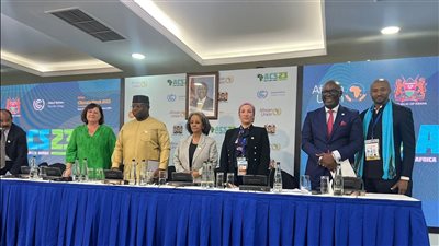 وزيرة البيئة تدعو المجتمع الدولي للتعاون والصمود أمام تغيرات المناخ بإفريقيا