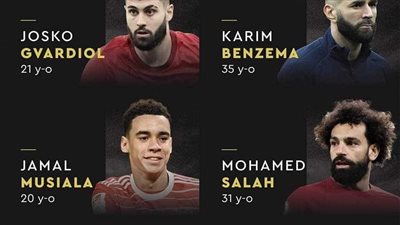 فرانس فوتبول تختار صلاح ضمن القائمة المبدئية للفوز بالكرة الذهبية 