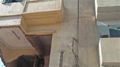 توفير سكن بديل لمتضررى عقار الدقهلية المنهار