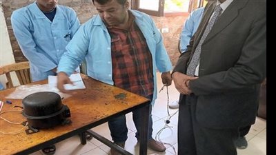 عمل الإسكندرية تبدأ التدريب على مهنة التبريد والتكييف للشباب 