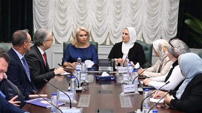 تفاصيل لقاء نيفين القباج بوزيرة رعاية الأسرة في صربيا