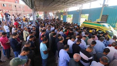 أهالي المنصورة يشيعون جثمان شاب توفي في إعصار دانيال بليبيا