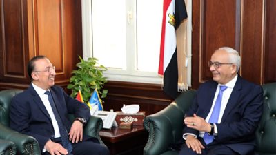 وزير التعليم ومحافظ الإسكندرية يفتتحان مدرسة الجمهورية الجديدة ومعرض أهلا مدرستي