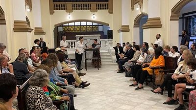 احتفال اليهود برأس السنة اليهودية بمعبد «عزرا» بمصر الجديدة (صور)