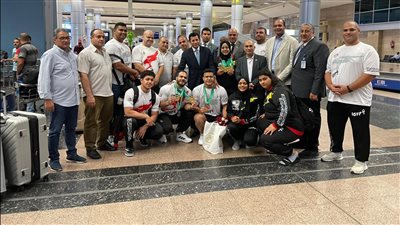 وزير الرياضة يستقبل بعثة المنتخب المصري لرفع الأثقال بعد بطولة العالم 