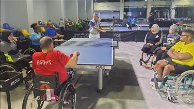 صالة حسن مصطفى تستضيف البطولة الأفريقية لتنس الطاولة البارالمبى