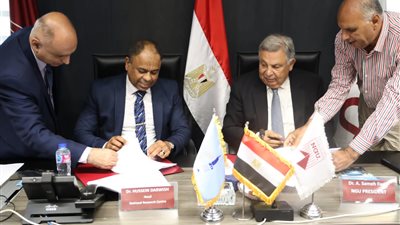 بروتوكول تعاون بين المركز القومي للبحوث وجامعة الجيزة الجديدة