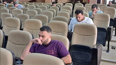 إجراء اختبارات وكلاء اللاعبين الجدد بمقر اتحاد الكرة 