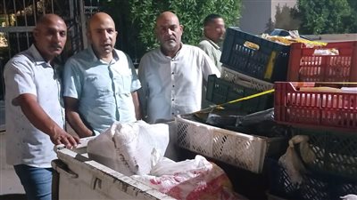 حملة تفتيشية تضبط لحوما ومواد غذائية قاسدة وتحرر 192 محضرا تموينيا بالمنوفية 