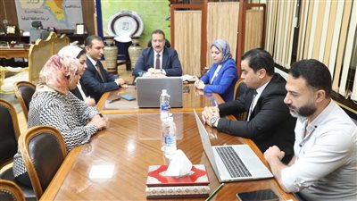 تفاصيل لقاء محافظ المنوفية ووفد المبادرة الوطنية لتطوير الصناعة المصرية 