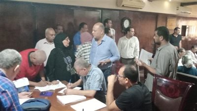 تفاصيل لقاء محافظ الغربية مع سكان عمارات أبوشاهين الآيلة للسقوط بالمحلة 