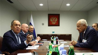 أبو الغيط: ناقشت مع لافروف قضايا إقليمية ودولية وجهود تعزيز مبادرة السلام العربية