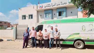  الكشف الطبي على 1065 مواطنا مجانا بالقافلة الطبية لقرية بشتامي بمركز الشهداء