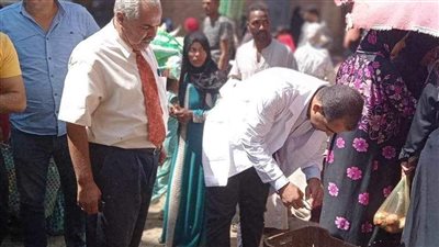 حملة موسعة على الأسواق والمخابز البلدية في المنيا 