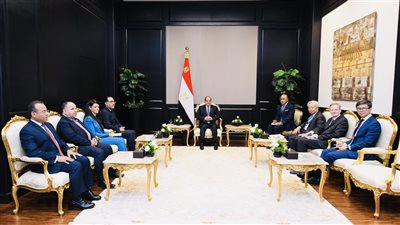 تفاصيل لقاء الرئيس السيسي مع رئيس مجلس إدارة البنك الآسيوي للاستثمار