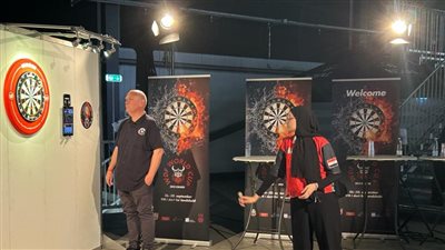 مريم حمدي تتوج بأول ميدالية برونزية عربية وإفريقية في كأس العالم للدارتس 