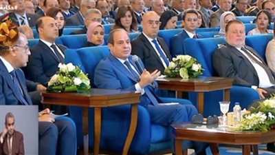 السيسي لـ المصريين: اوعوا تفتكروا لما دولة يموت فيها 25 مليون من قلة الأكل مقاموش هدوها قاموا يبنوها 
