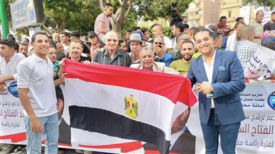 بعد إعلان ترشحه لفترة رئاسية جديدة.. مسيرات مؤيدة لـ 