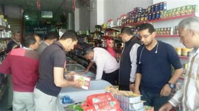 حملة موسعة تداهم الأسواق والمحال التجارية بالقليوبية