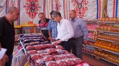 جولة موسعة لـ محافظ الغربية لتفقد منافذ بيع السلع الغذائية بأسعار مخفضة 